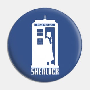 Doctor Sherlock Pin