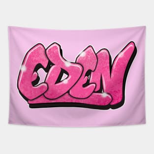 Eden graffiti name Tapestry