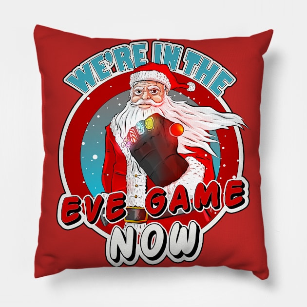 Santa - Eve Game Pillow by yazgar