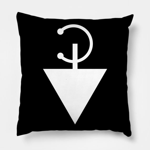 amazigh tazerzit symbol Pillow by samzizou