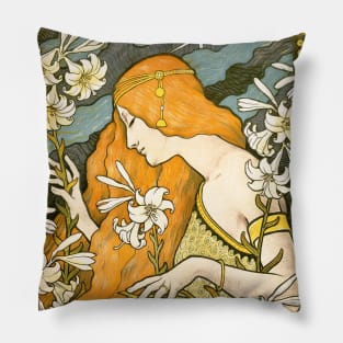 Illustration for L'hermitage Pillow