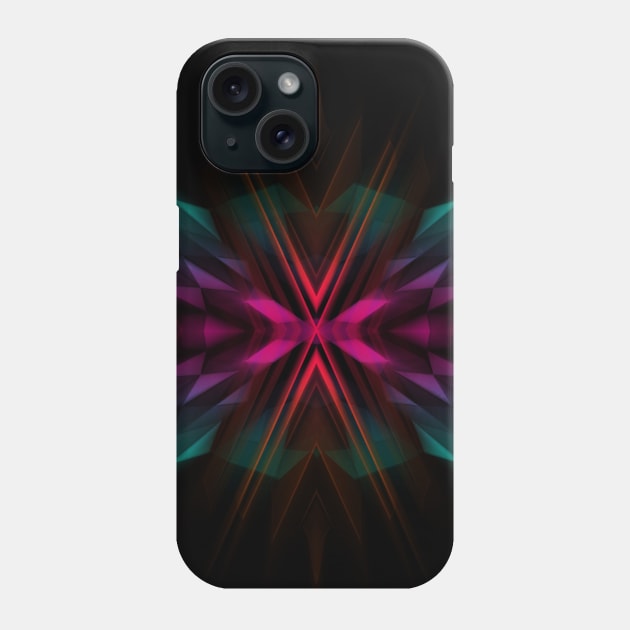 Fractal Obsidian Phone Case by thepeartree