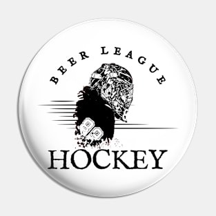 Hockey Beer League Goalie Pin