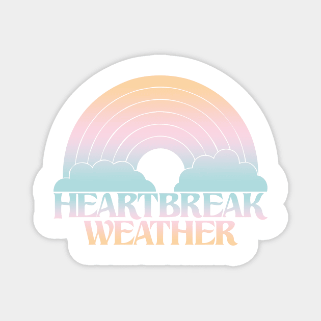 Niall Heartbreak Weather Rainbow Magnet by lashton9173