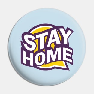 STAY HOME Pin