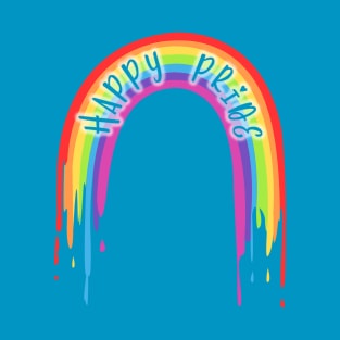 Happy Pride Rainbow Glow T-Shirt