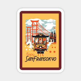 Enjoy San Fransokyo Magnet