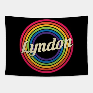 Lyndon - Retro Rainbow Style Tapestry