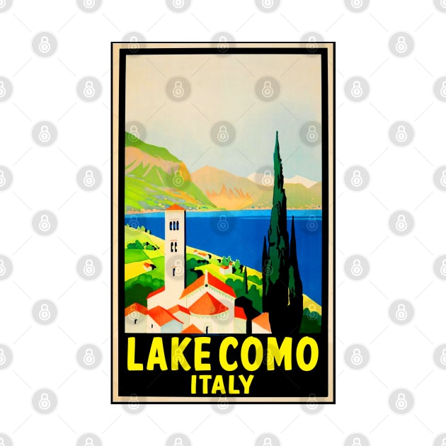 Lake Como Italy Vintage Travel by TravelTime