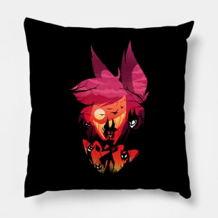 Alastor Sunset Pillow