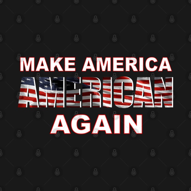 Make America AMERICAN Again by geodesyn