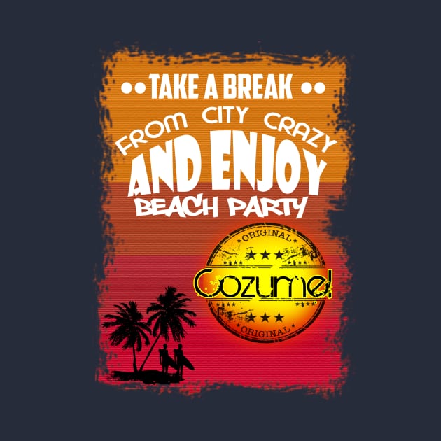 Beach Party Cozumel by dejava