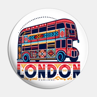 London Bus Pin