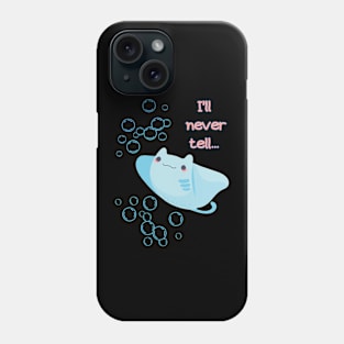 Stingray Charlotte will never tell Phone Case