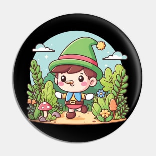 Happy Pinocchio Pin