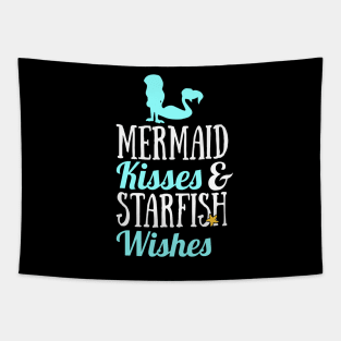 Mermaid Kisses & Starfish Wishes Tapestry