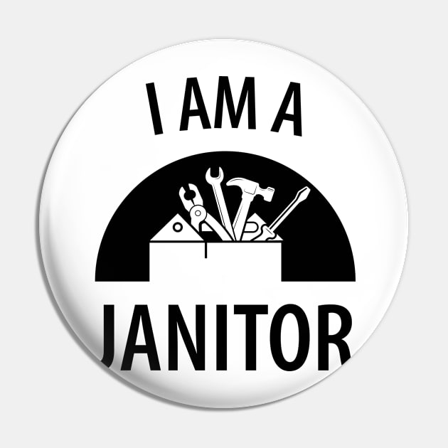 Caretaker Janitor Pin by Johnny_Sk3tch