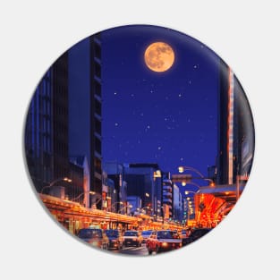 Cinematic City (Kyoto) Pin