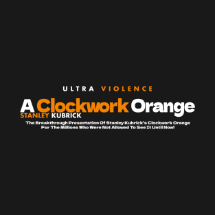 Kubrick movie, Clockwork Orange T-Shirt