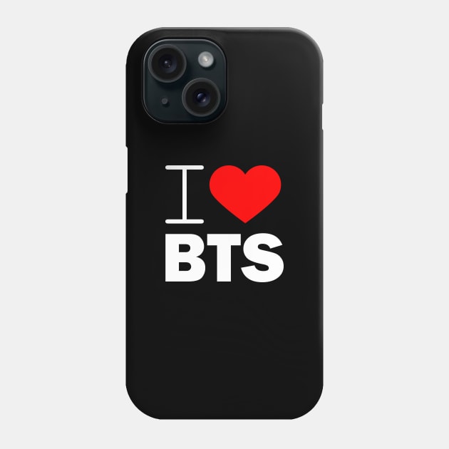 I love BTS, i love Bangtan Boys Phone Case by kubos2020