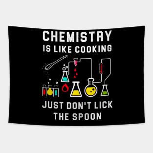 Funny Chemistry Tapestry