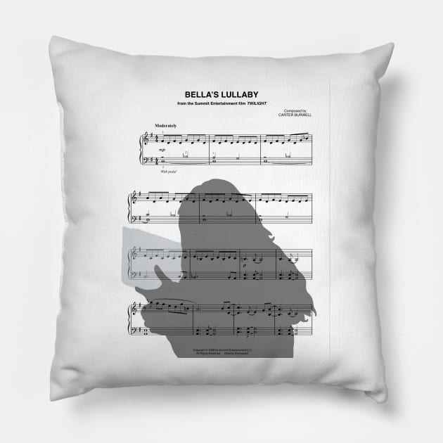 Bookish bella Pillow by cinefille