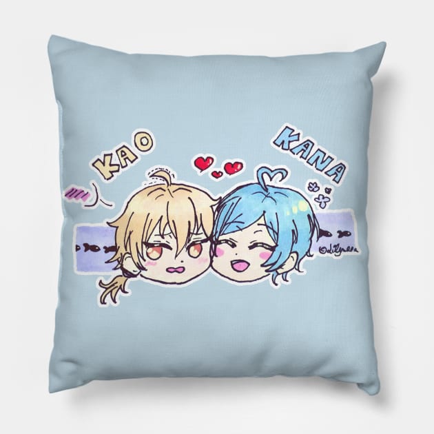 Valentine Kaokana Pillow by Lilynee-