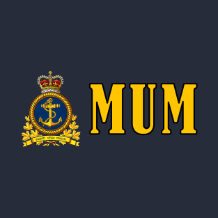 Bold design for anyone whose Mum or Dad serves in the Canadian Armed Forces T-Shirt