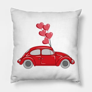 Valentines Day Car Pillow