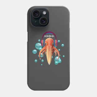 Ocean Squid Music Phone Case