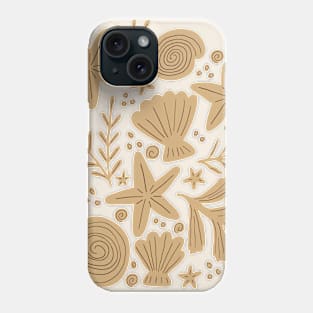 Treasures from the beach - Sand Phone Case