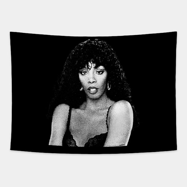 Black STYLE Donna_Summer Bad Girls Tapestry by olerajatepe