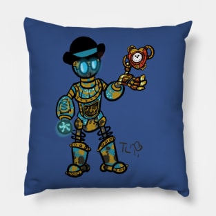 The Tom with the Clockwork Heart Pillow