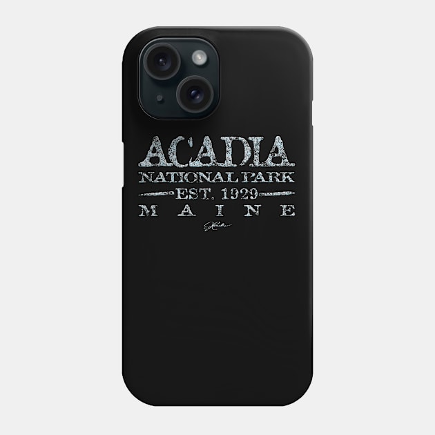 Acadia National Park, Est. 1929, Maine Phone Case by jcombs