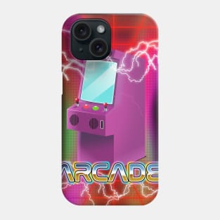 Arcade poster Phone Case