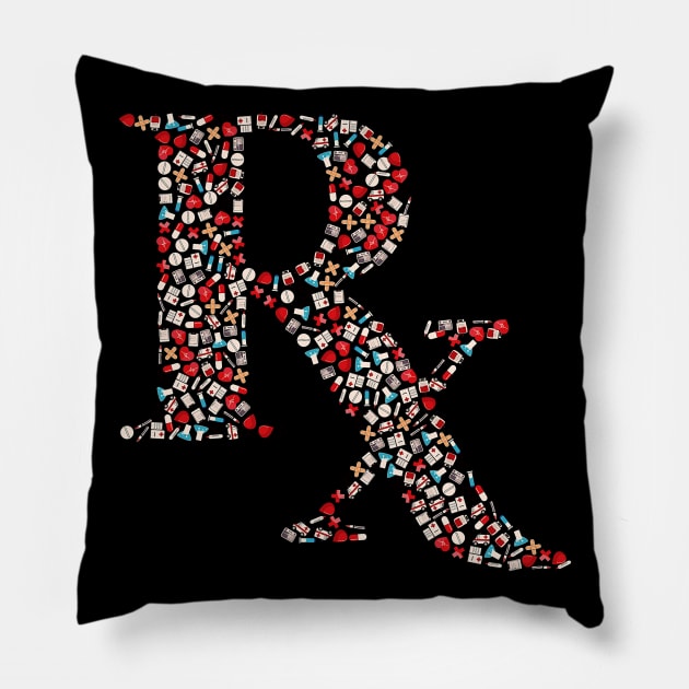 Pharmacy Symbol Pillow by DesignIndex