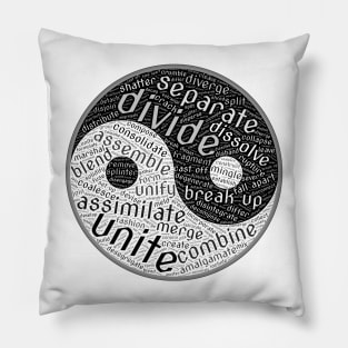 Ying and Yang inspiration design Pillow