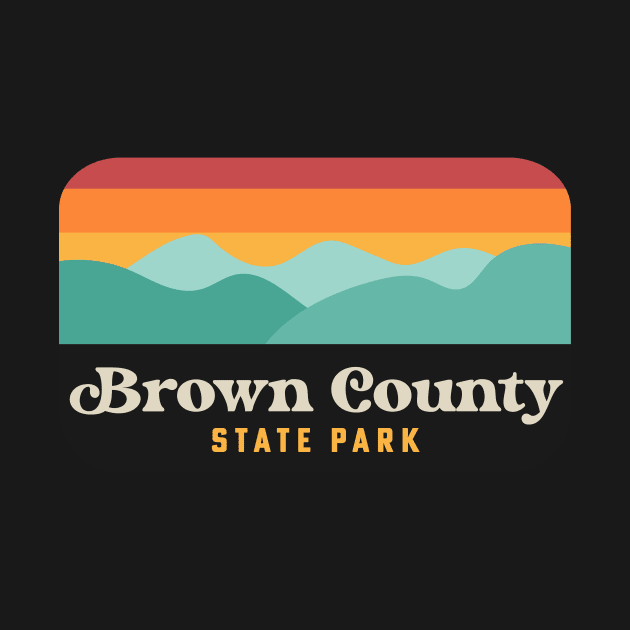 Brown County State Park Camping Nashville Indiana by PodDesignShop