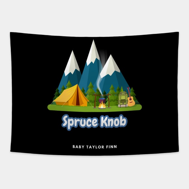 Spruce Knob Tapestry by Canada Cities