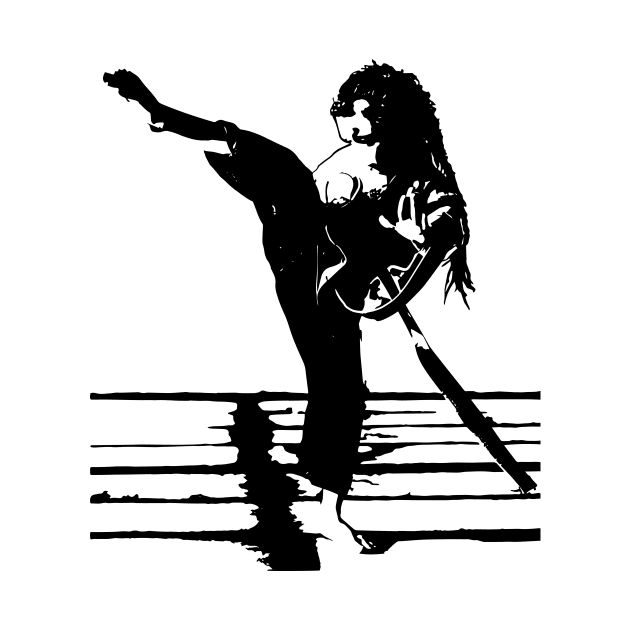 Karate Girl by Dojo Artist