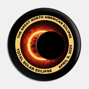 The Great North American Eclipse Pin