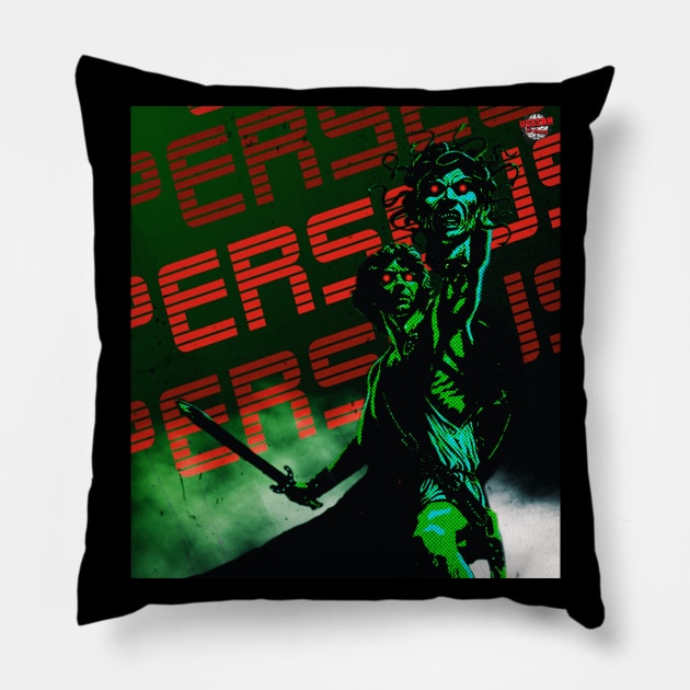 Perseus Pillow by visionofbrain