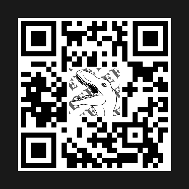 QR Code Sticker Design by possumtees