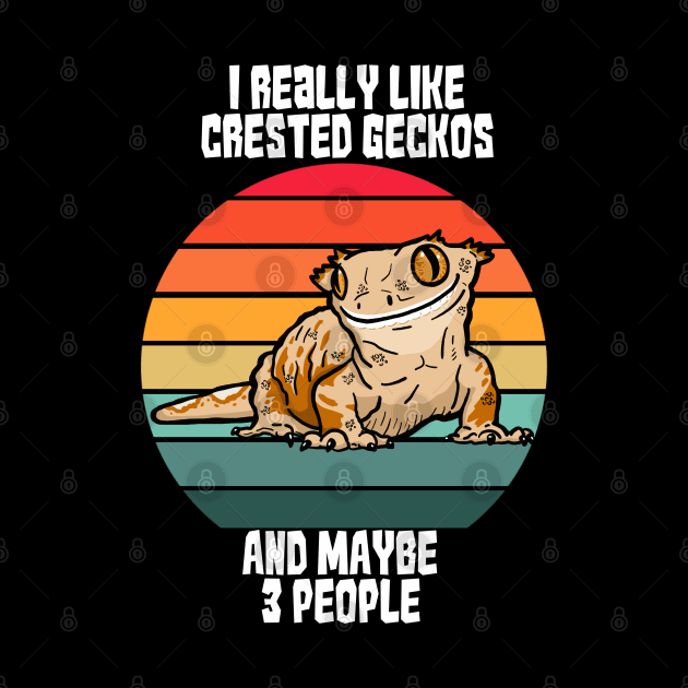 I Really Like Crested Geckos...and Maybe 3 People by SNK Kreatures