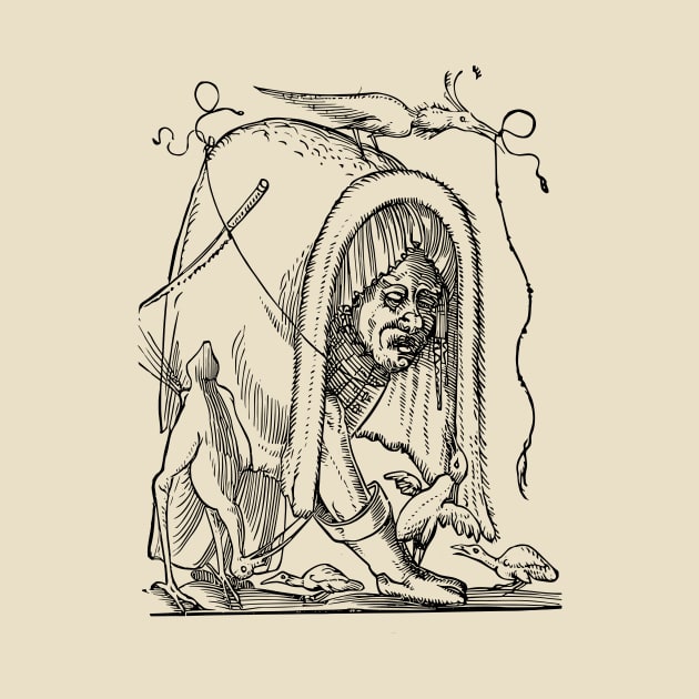 Grotesque #42 The Drolatic Dreams of Pantagruel (1565) by n23tees