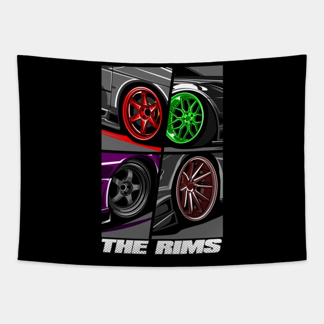 The Rims 2 Tapestry by aredie19