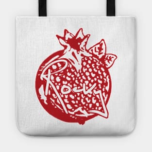 Rocky Flintstone signed Pomegranate..... if you know... you know.... Tote