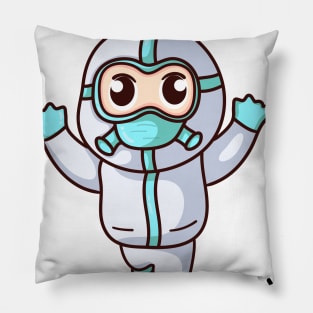 Hug me im vaccinated Pillow