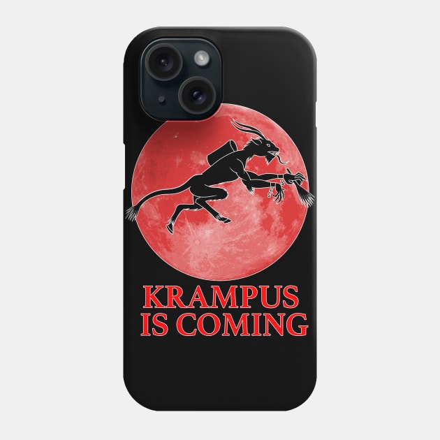 Krampus is coming Phone Case by nickbeta