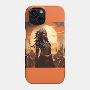 Tribal woman Phone Case